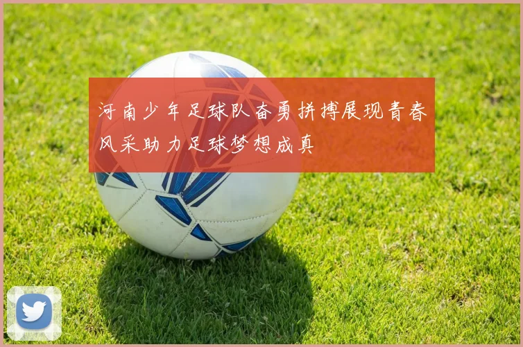 河南少年足球队奋勇拼搏展现青春风采助力足球梦想成真